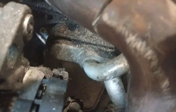 Audi A3 S3 8P Engine oil radiator