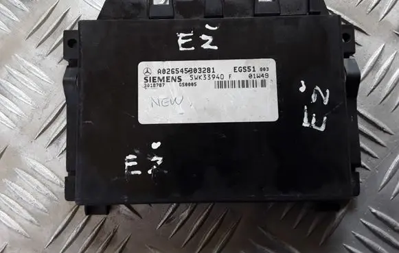 Mercedes-Benz C W202 Gearbox control unit/module A026545803281 5WK33940 3018787