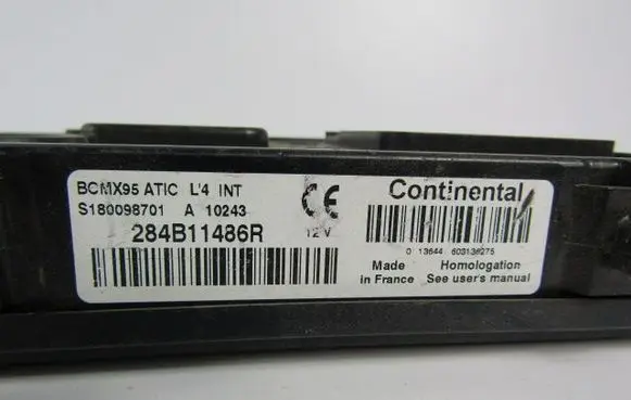 Renault Megane III Central body control module 284B11486R