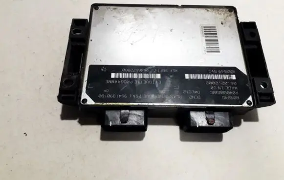 Peugeot 206 Engine control unit/module 9641390180 9646672880