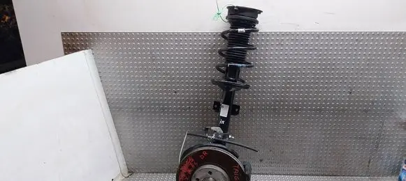 Front wheel hub spindle knuckle