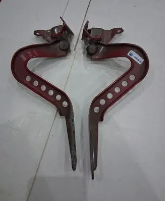 Toyota Aygo AB40 Engine bonnet/hood hinges CZERWONE