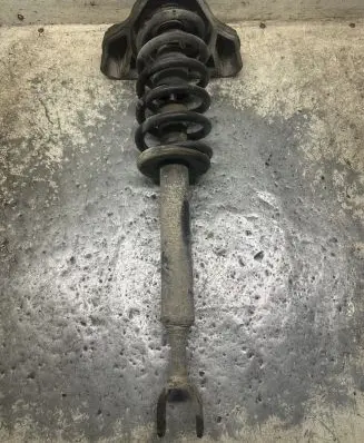 Audi A6 S6 C6 4F Front shock absorber with coil spring