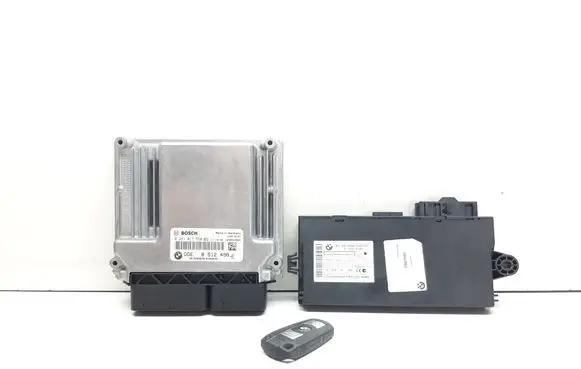 BMW X1 E84 Engine ECU kit and lock set 8512498 0281017550 9287535