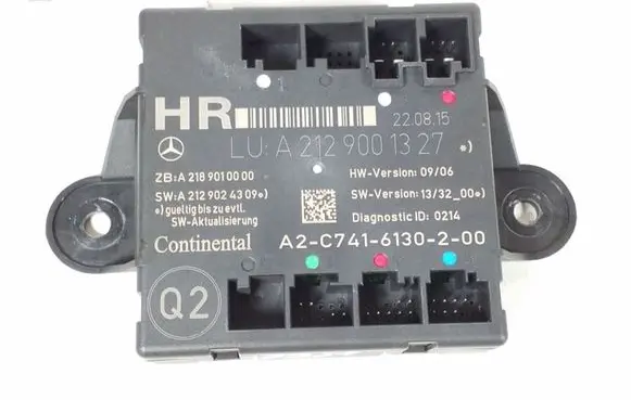 Mercedes-Benz E W212 Door control unit/module A2129001327