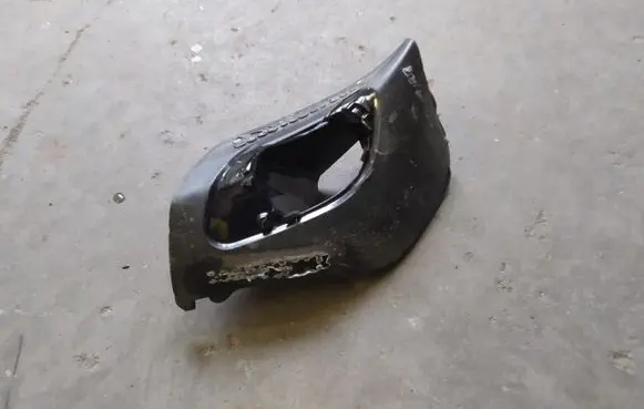 Porsche Cayenne (9PA) Headlight/headlamp mounting bracket 7L5807333