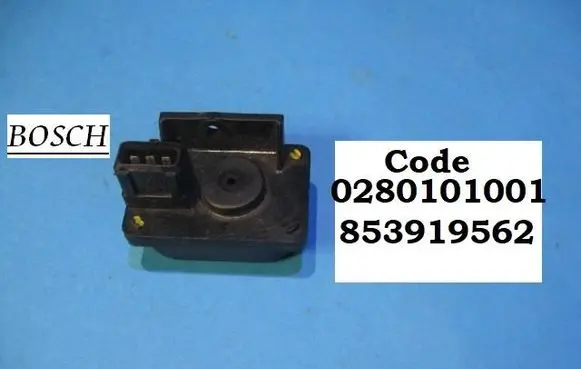 Citroen C8 Air pressure sensor 0280101001 853919562
