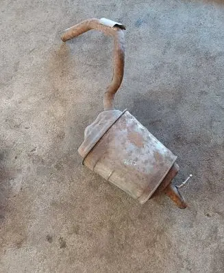 Jaguar X-Type Rear muffler/silencer tail pipe 2X435K244AE