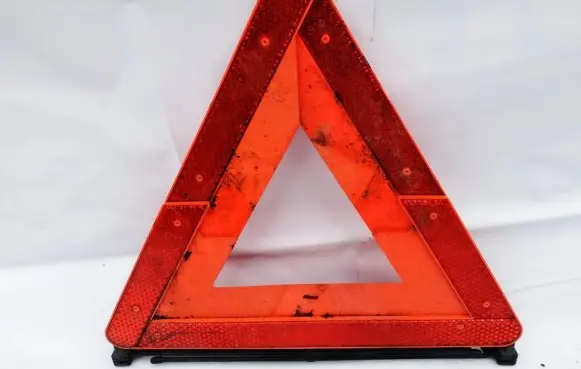Emergency warning sign