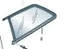 Audi A3 S3 8V Rear vent window glass 8P3845300