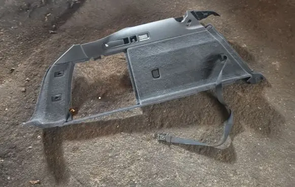Audi A6 S6 C7 4G Trunk/boot side trim panel 4G9863879