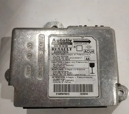 Renault Scenic II - Grand scenic II Airbag control unit/module 604290400 8200411015