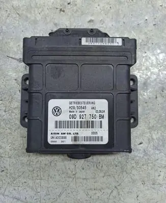 Volkswagen Touareg I Gearbox control unit/module 09D927750BM