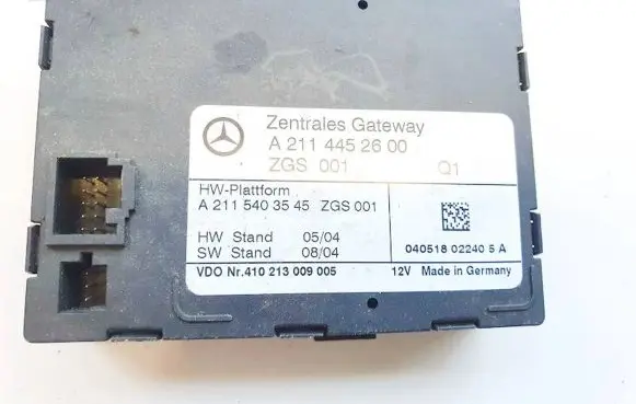 Mercedes-Benz E W211 Other control units/modules a2114452600 a2115403545