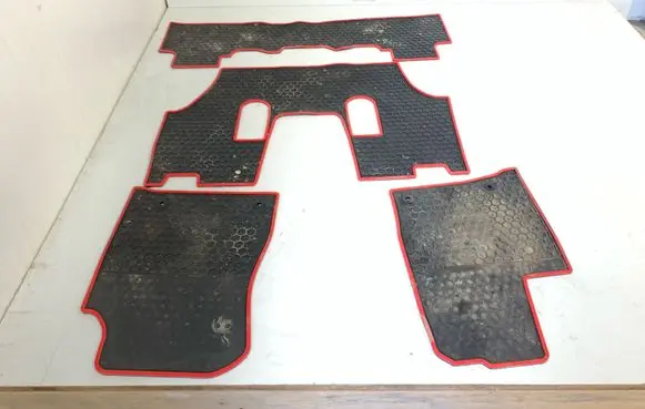 Dodge Durango III Car floor mat set 82215578 82212174AB