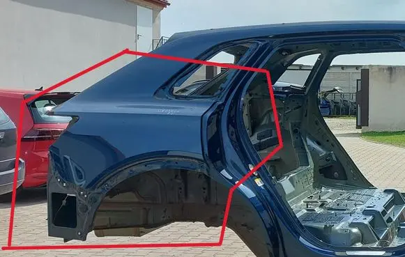 Rear quarter panel