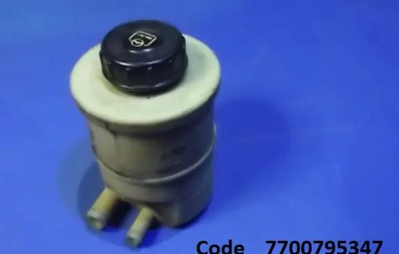 Renault Megane II Power steering fluid tank/reservoir 7700795347