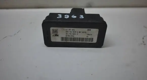 Opel Zafira B ESP acceleration yaw rate sensor 13257072