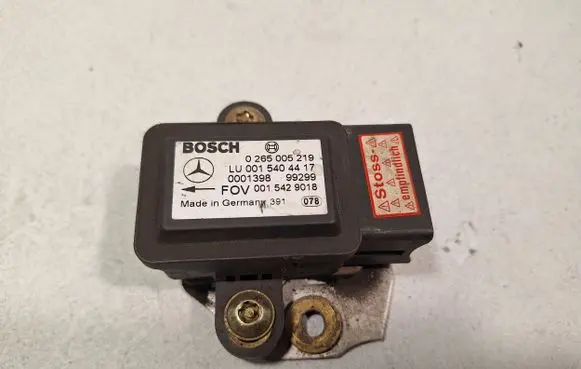 Mercedes-Benz A W168 ESP acceleration yaw rate sensor 0265005219 0015429018