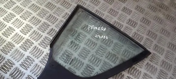 Rear vent window glass