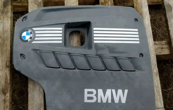 BMW 5 F10 F11 Engine cover (trim) 1112758463603