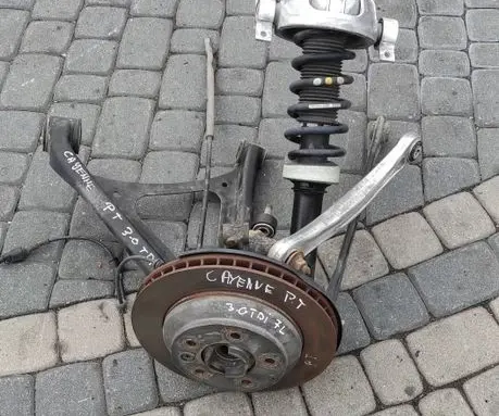 Porsche Cayenne (9PA) Front wheel hub spindle knuckle
