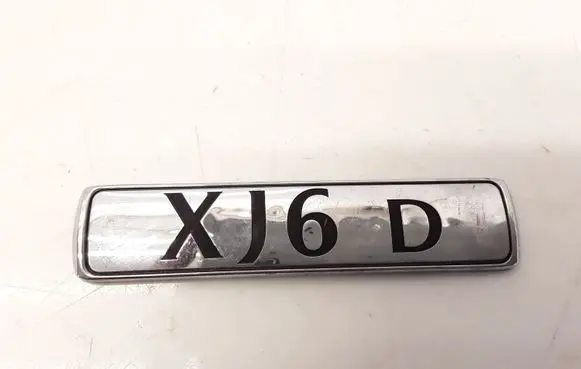 Jaguar XJ X350 Rear loading door model letters 2W93431C35 2W93431C39 2W93431C39A