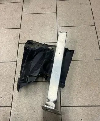 Front bumper shock/impact absorber