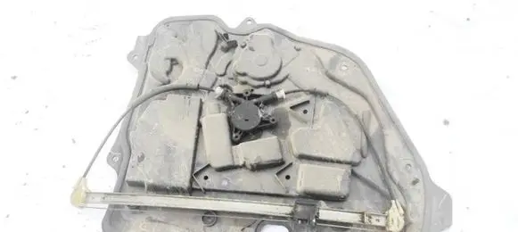 Sliding door window regulator with motor