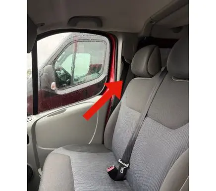 Opel Vivaro Front seatbelt 696515A 8036003 59764