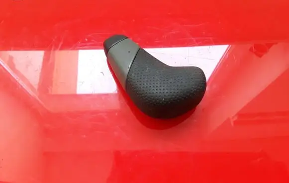 Mitsubishi Pajero Gear lever shifter trim leather/knob NOCODE