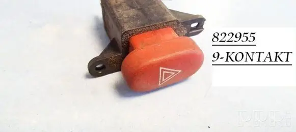 Renault Laguna I Hazard light switch 822955
