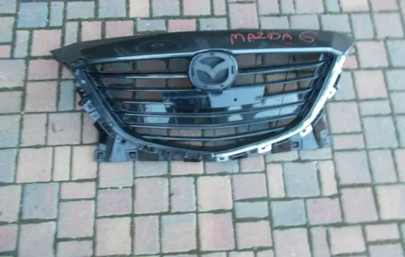 Mazda 6 Front bumper upper radiator grill 12344321