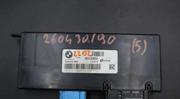BMW X3 F25 Gateway control module 9312602 133233