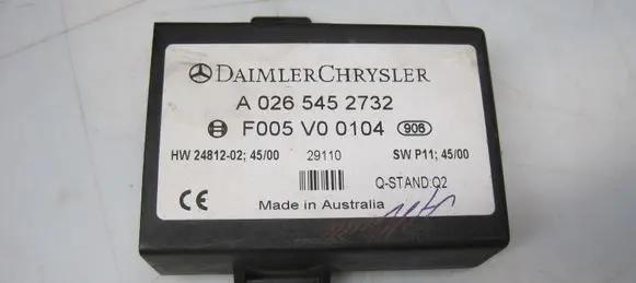 Mercedes-Benz SL R230 Other control units/modules A0265452732