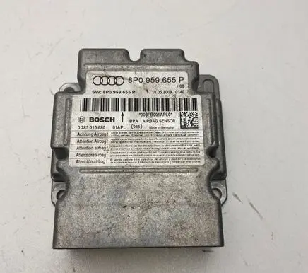 Audi A3 S3 A3 Sportback 8P Airbag control unit/module 8P0959655P 0285010680