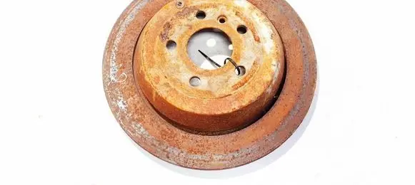Mercedes-Benz ML W164 Rear brake disc neventiliuojamas
