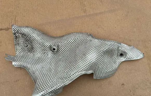 Audi A4 S4 B9 Exhaust heat shield 8W0399299A