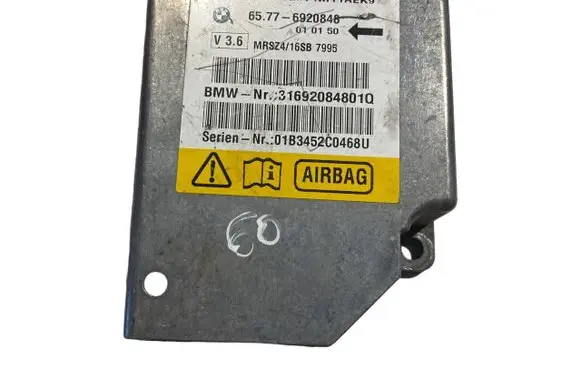 BMW 5 E39 Airbag control unit/module 6920848 65776920848 31692084801Q