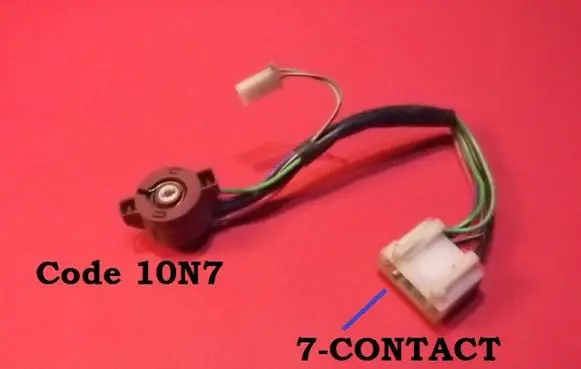BMW 3 E30 Ignition lock contact 10N7