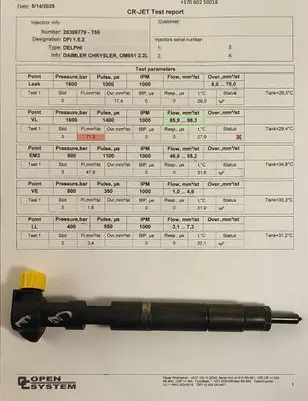 Mercedes-Benz E W212 Fuel injector A6510703287 28308779