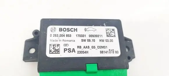 Citroen C4 Cactus Parking PDC control unit/module 0263004853 160418