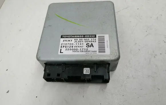 Toyota Yaris Engine control unit/module ECU 896500D332 2250001712 2107001141