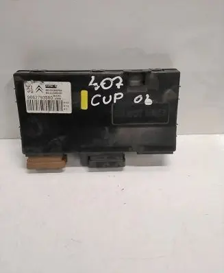 Peugeot 407 Seat control module 9662793380 MSD2X6NVSA