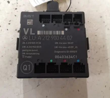 Mercedes-Benz E W212 Door control unit/module A2129004402