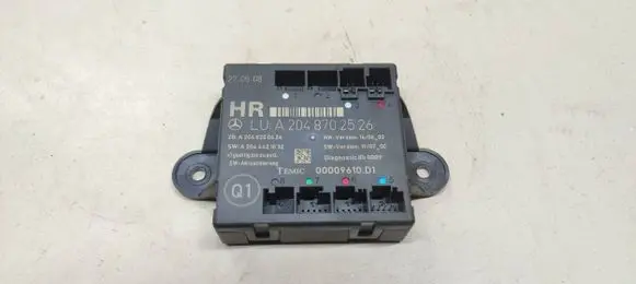 Mercedes-Benz C W204 Door control unit/module A2048200626 00009610 A2048702526