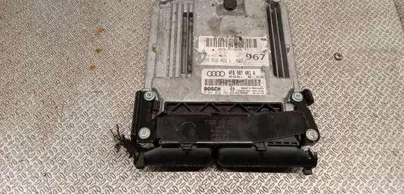 Audi A6 S6 C6 4F Engine control unit/module 4F0907401A 4F0910401L