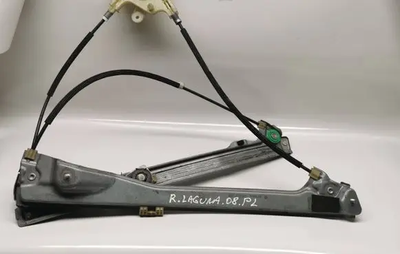 Renault Laguna III Front door window regulator with motor 974826102