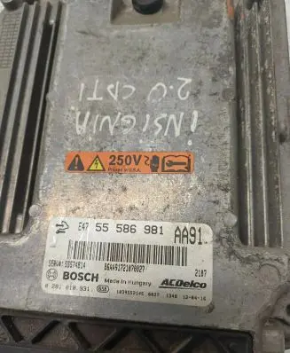 Opel Insignia A Engine control unit/module 55586981