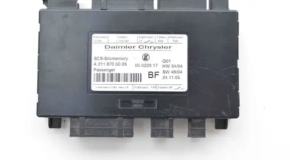 Mercedes-Benz ML W164 Other devices A2118705026